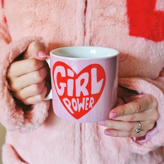 Girl Power 'Best Babe' Mug and Coaster Set