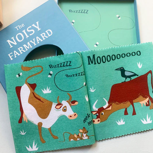 ThreadBear The Noisy Farmyard Rag Book